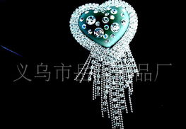 璀璨風(fēng)華 彩色水晶鉆石胸花——精品水鉆胸花的選購與市場探秘