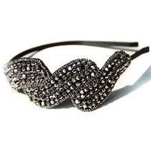 韓風(fēng)輕奢魅力 串珠精美發(fā)箍H02747，點(diǎn)亮你的發(fā)型時(shí)尚